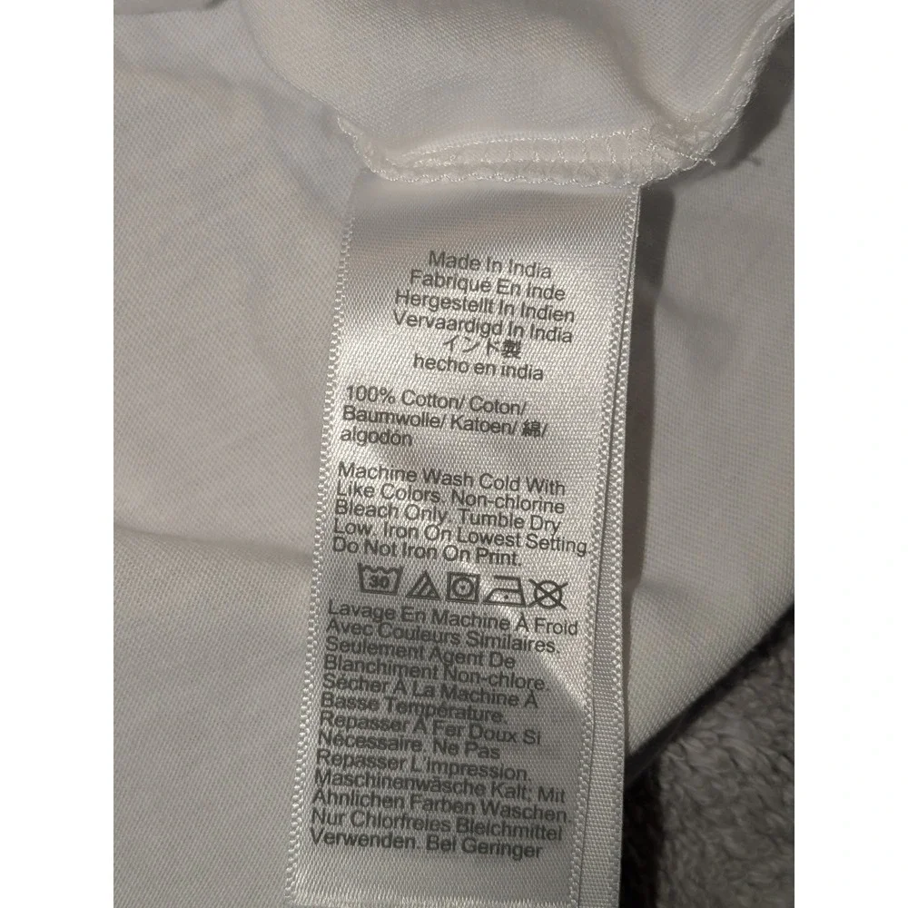 Crewcuts Kids XL 12-14 White Apple Print T‎ Shirt Cotton NWT $40